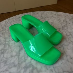 Steve Madden Harlin Green slides